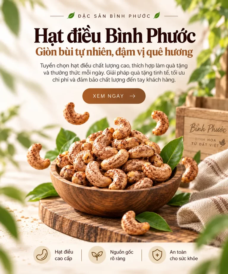 Hạt điều Bình Phước